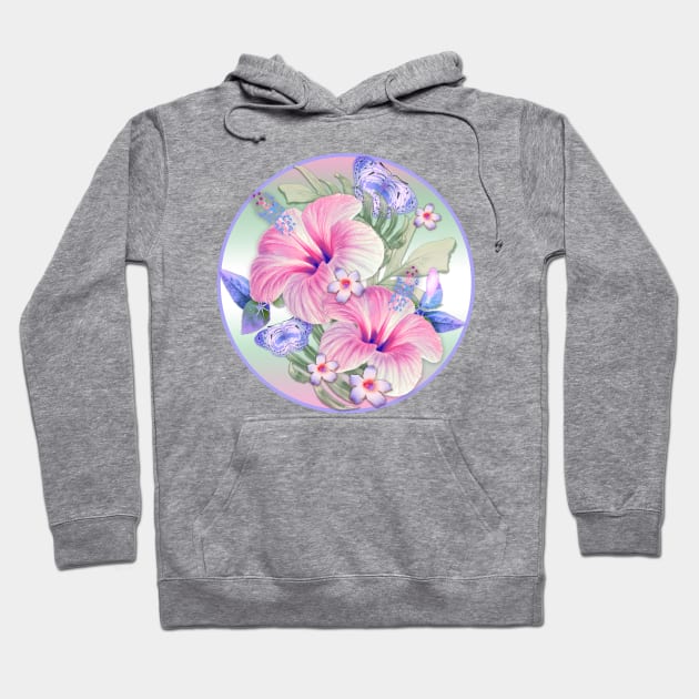 Ombre' Aloha Hoodie by Nina May Design Studio